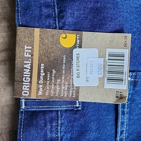 NWT Carhartt 50x30 Jeans - Picture 4 of 5